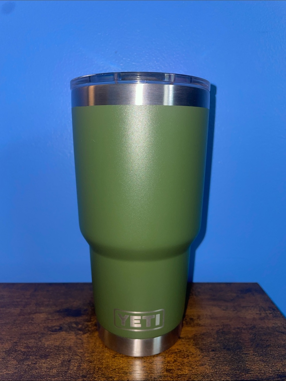 Yeti Olive Green Stainless Steel Insulated Tumbler